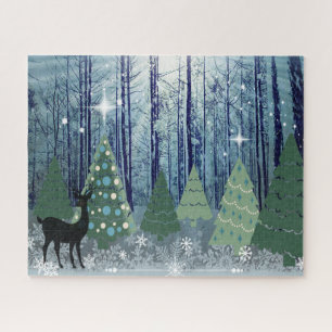 Christmas in the Forest Design Puzzle