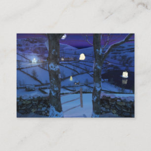 Christmas in the Glen Bookmarks Business Card