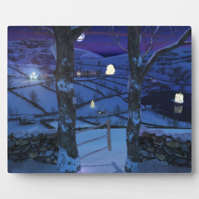 Christmas in the Glen Plaque (Front)