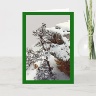 Christmas in the Grand Canyon Holiday Card