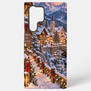 Christmas in the Mountains Samsung Galaxy Case