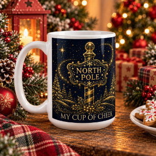 Christmas in the Stars North Pole Coffee Mug