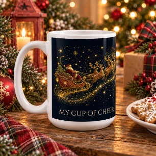 Christmas in the Stars Santa's Sleigh Coffee Mug