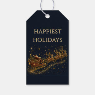 Christmas in the Stars Santa's Sleigh Gift Tags