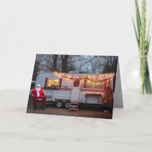 Christmas in the Trailer Park greeting card