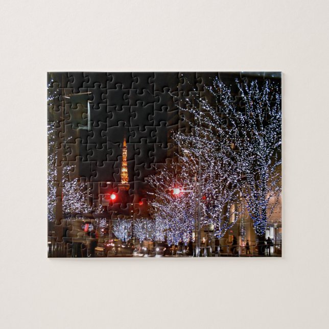 Christmas in Tokyo, Japan Jigsaw Puzzle (Horizontal)