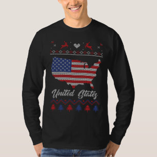 Christmas In United States T-Shirt