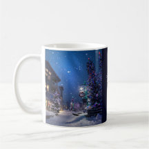 Christmas in Whistler Village, Canada Mug