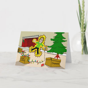 Christmas Injuries Holiday Card