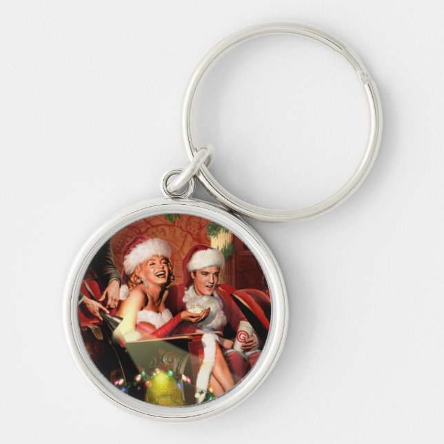 Christmas Interlude Key Ring (Front)