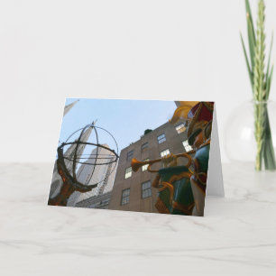 Christmas - International Building's courtyard -  Card