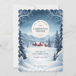 Christmas invitation 2023 décembre 25th,