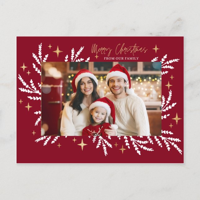 christmas invitation card (Front)