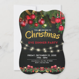Christmas Invitation | Customisable Invitations