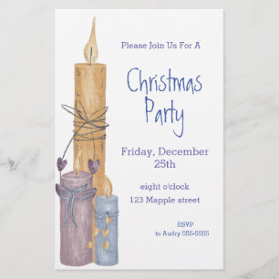 Christmas Invitation Design Flyer