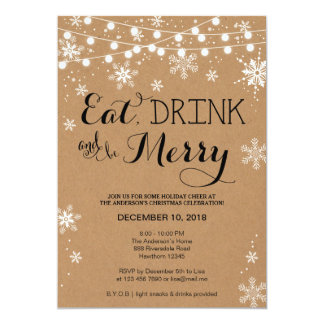 eat drink and be merry invitations announcements eat drink and be merry invitations announcements