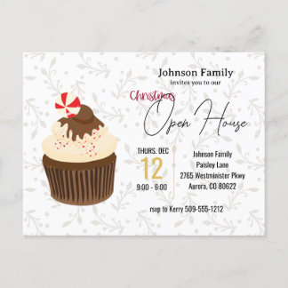Christmas Invitation for open house or other