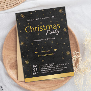 Christmas Invitation, Holiday Invitation