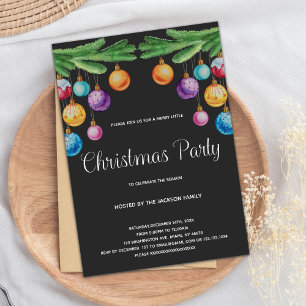 Christmas Invitation, Holiday Invitation