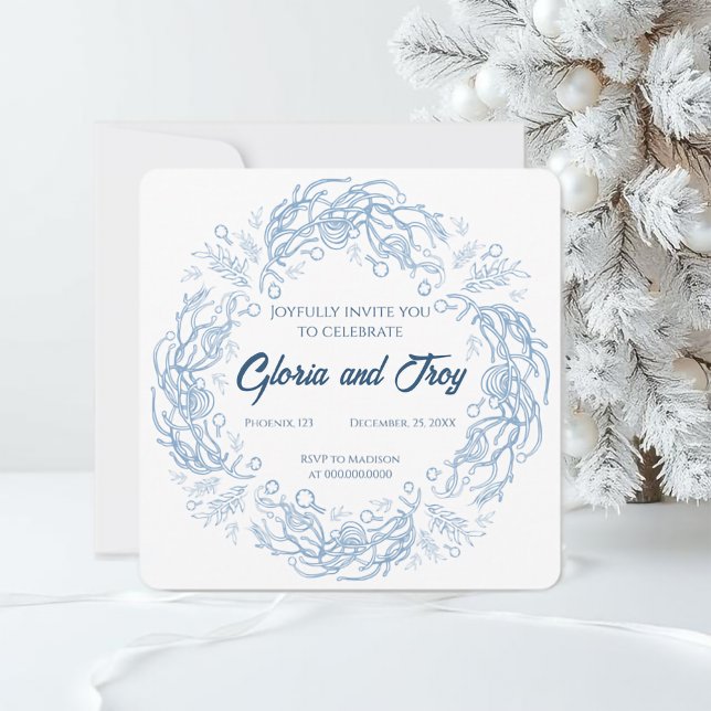 Christmas invitations. Winter Fairy Tales. Invitation (Creator Uploaded)