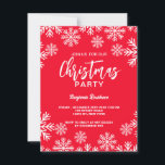 Christmas Invite Party card<br><div class="desc">Make this elegant Christmas Party invitation Ideal for Corporate Party invitation or Residential parties.</div>