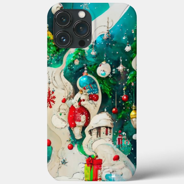 Christmas iPhone / iPad case (Back)