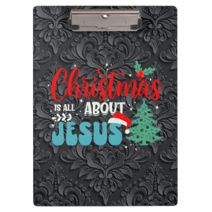 Christmas Is All About Jesus-43687 Clipboard