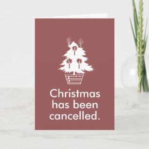 Christmas is Cancelled Holiday Card