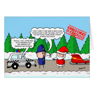 Christmas is Cancelled - Santa blows over
