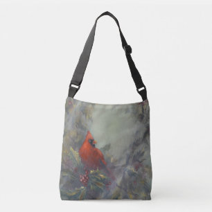 "Christmas Is Coming" Cardinals Crossbody Bag