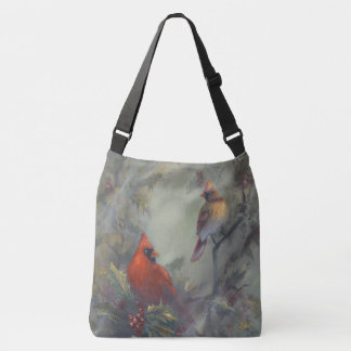 "Christmas Is Coming" Cardinals Crossbody Bag
