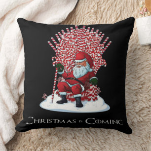 Christmas is coming cushion