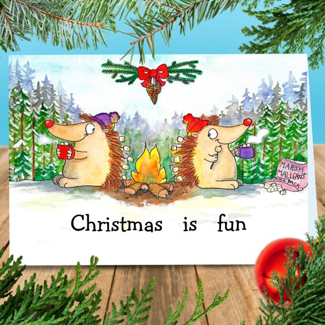 Christmas is fun greeting card (Creator Uploaded)