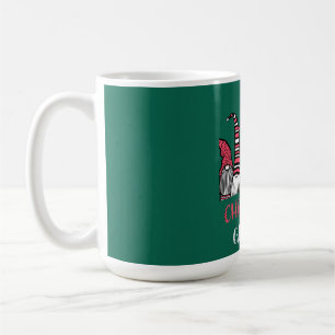 Christmas is Gnoming God Jul Gnome Tomte Xmas Sant Coffee Mug
