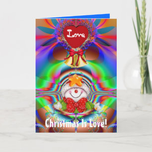 Christmas Is Love Greeting Card