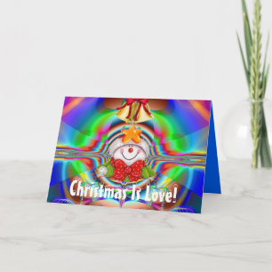 Christmas Is Love Greeting Card