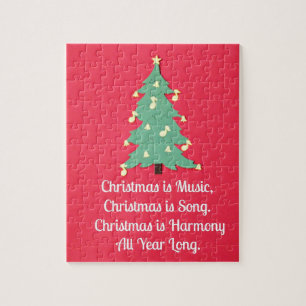 Christmas is Music.... Jigsaw Puzzle