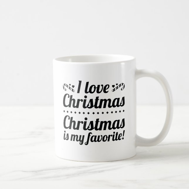 Christmas Is My Favourite Coffee Mug (Right)