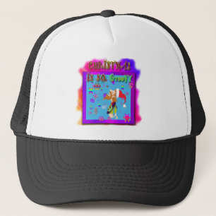Christmas Is So Groovy Trucker Hat