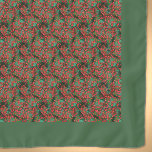 Christmas Is the Berries! Scarf<br><div class="desc">Christmas really is the berries with this bright colourful scarf!  So pretty!  Available with either red or green border,  or without border.</div>