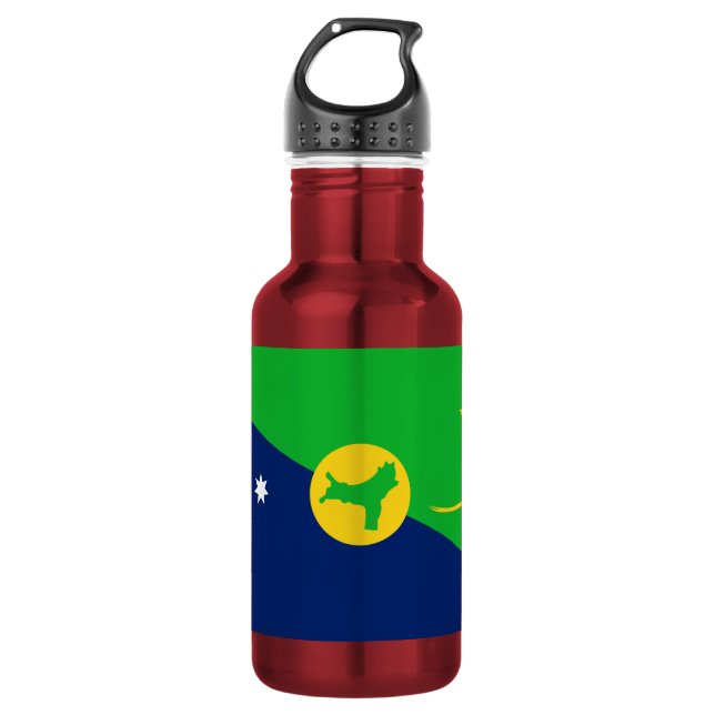 Christmas Island Flag 532 Ml Water Bottle (Front)