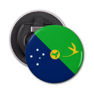 Christmas Island Flag Bottle Opener