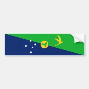 Christmas Island Flag Bumper Sticker