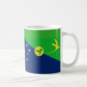  Christmas Island Flag Ceramic Coffee Mug 