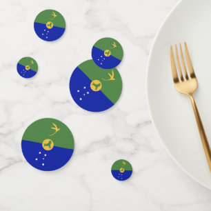 Christmas Island flag Confetti