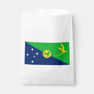 Christmas Island Flag Favour Bag