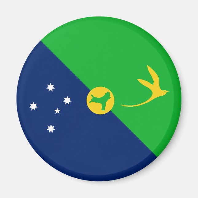 Christmas Island Flag Magnet (Front)
