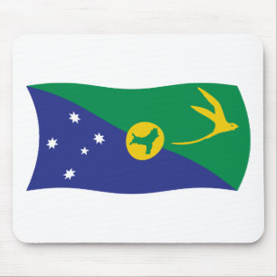 Christmas Island Flag Mousepad