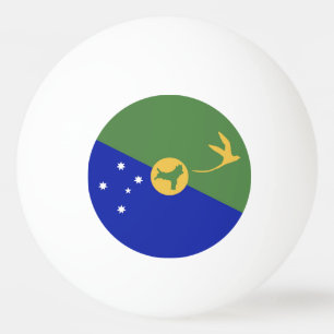Christmas Island flag Ping Pong Ball