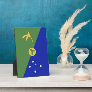 Christmas Island flag Plaque